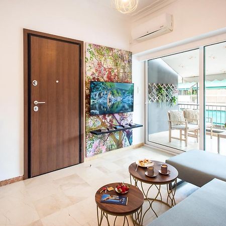 Blue Ark Boho Stay At Acropolis Athen Exterior foto