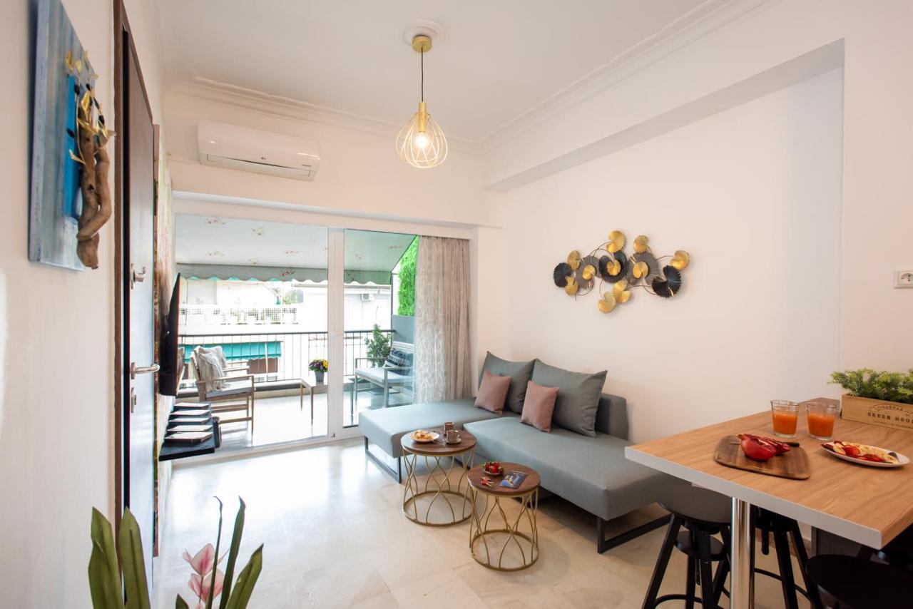 Blue Ark Boho Stay At Acropolis Athen Exterior foto