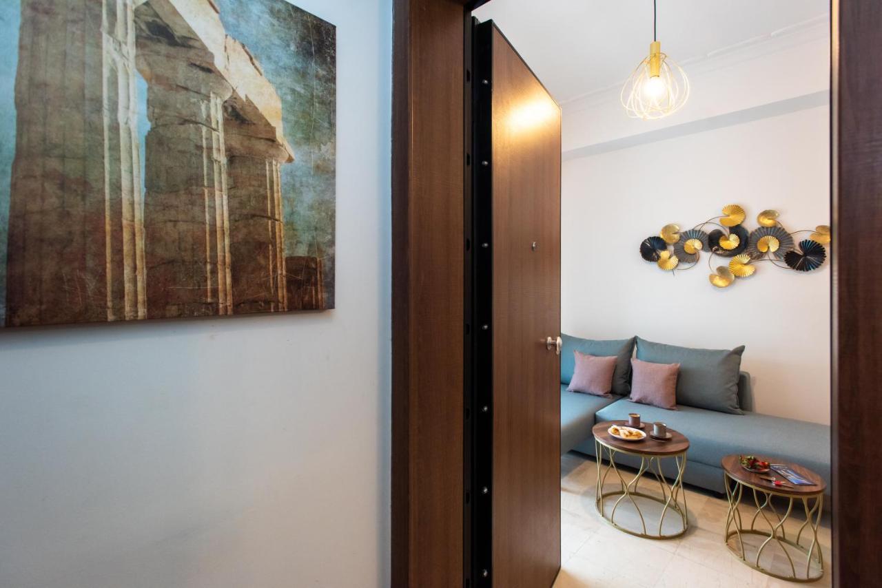 Blue Ark Boho Stay At Acropolis Athen Exterior foto