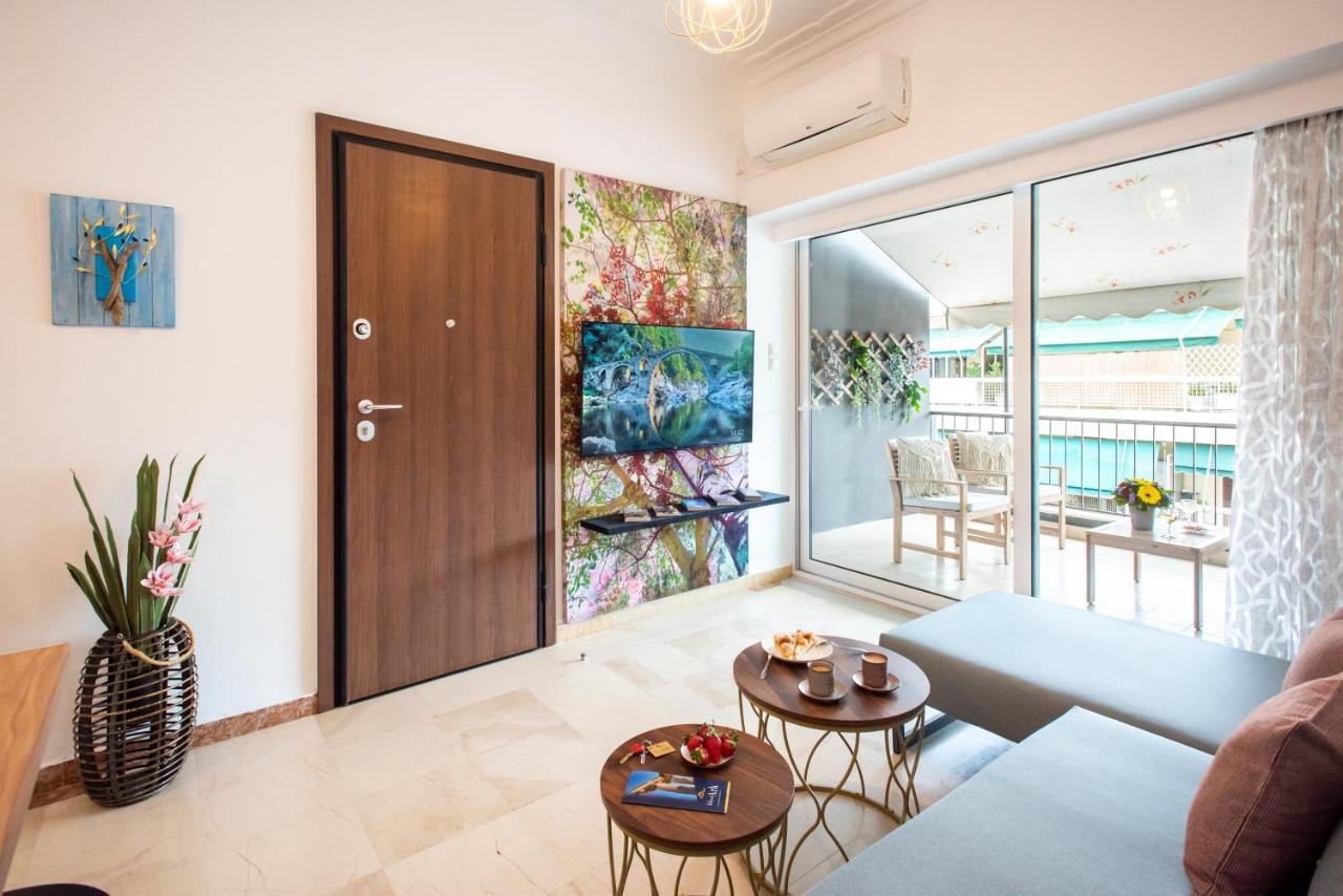 Blue Ark Boho Stay At Acropolis Athen Exterior foto