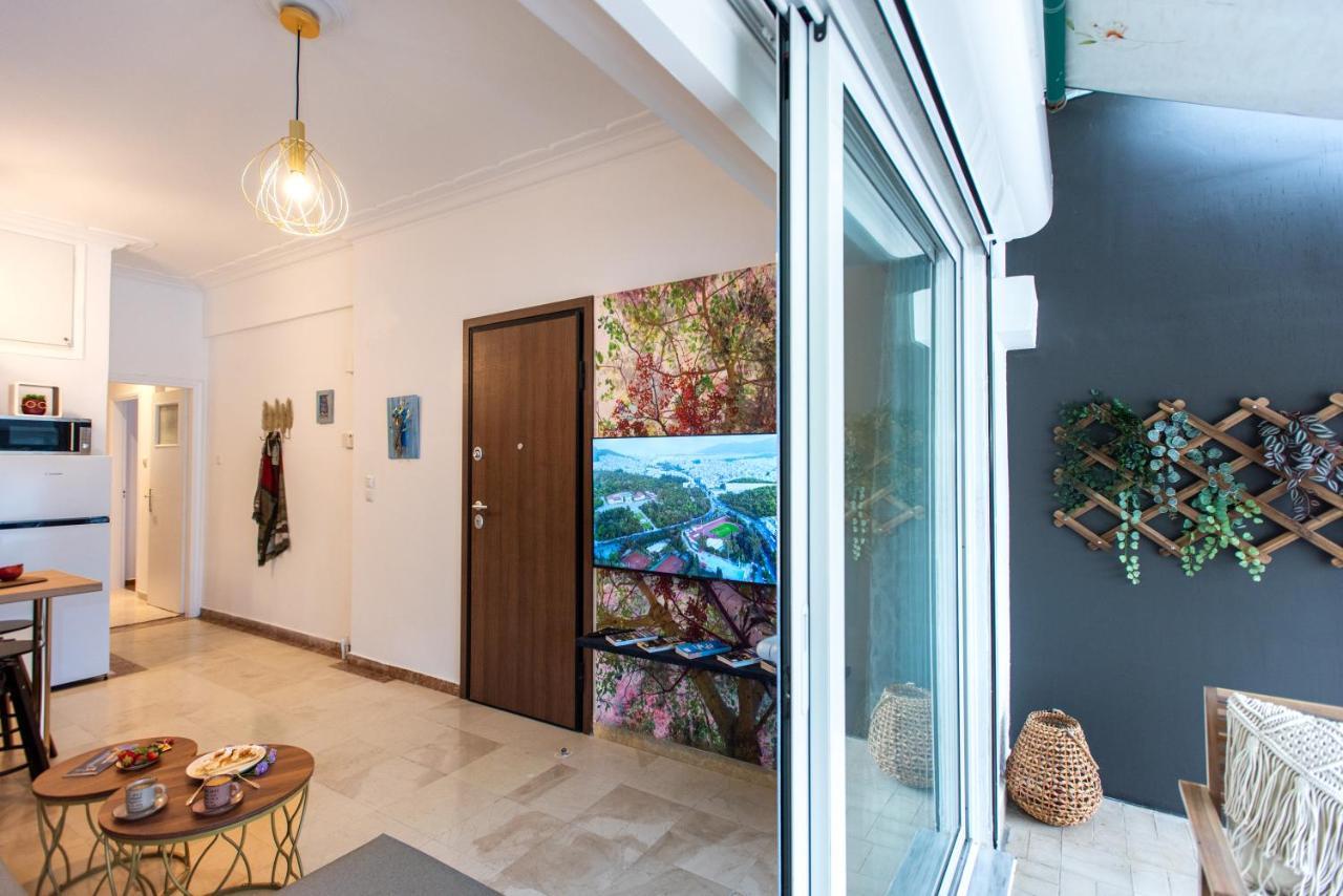 Blue Ark Boho Stay At Acropolis Athen Exterior foto