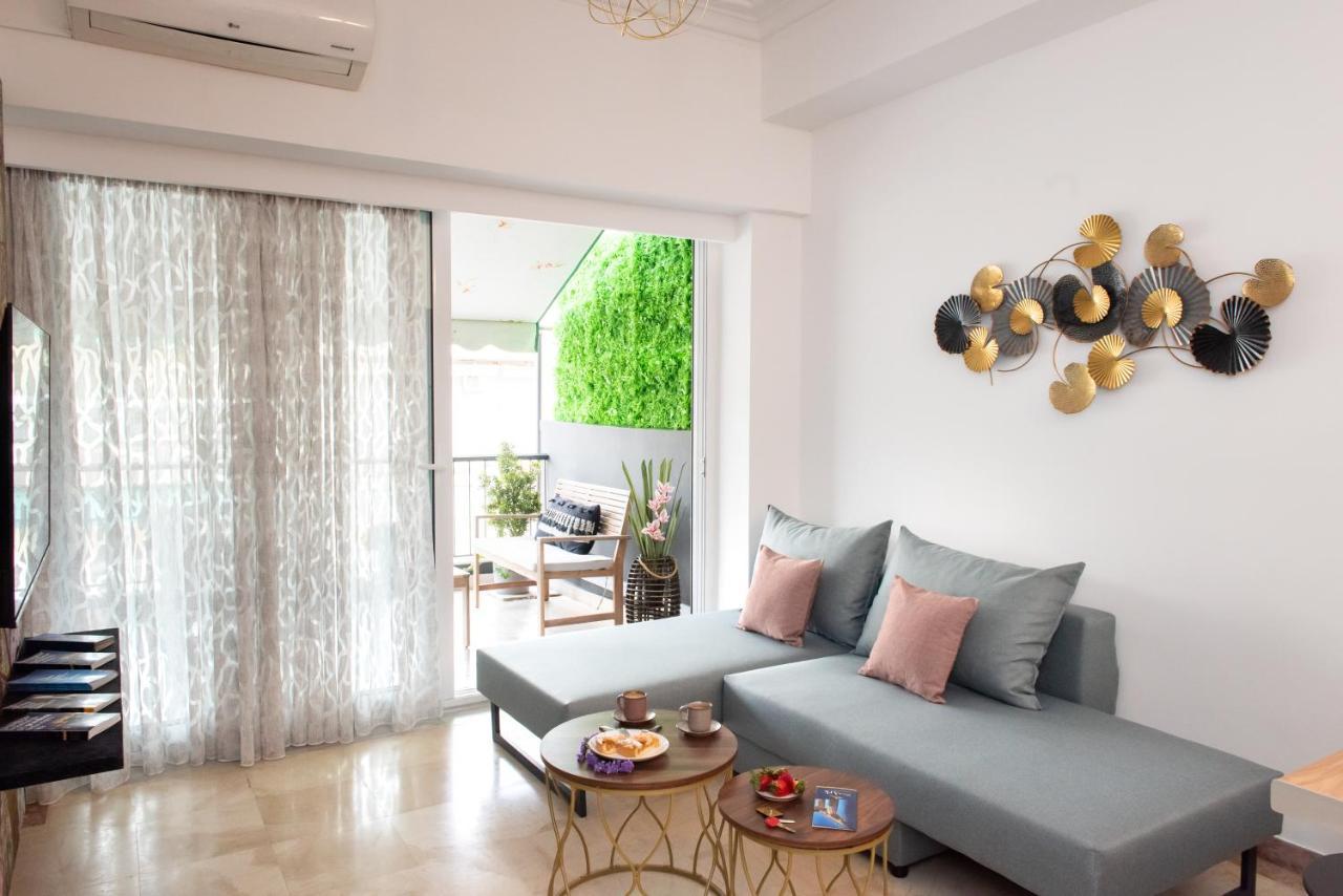 Blue Ark Boho Stay At Acropolis Athen Exterior foto